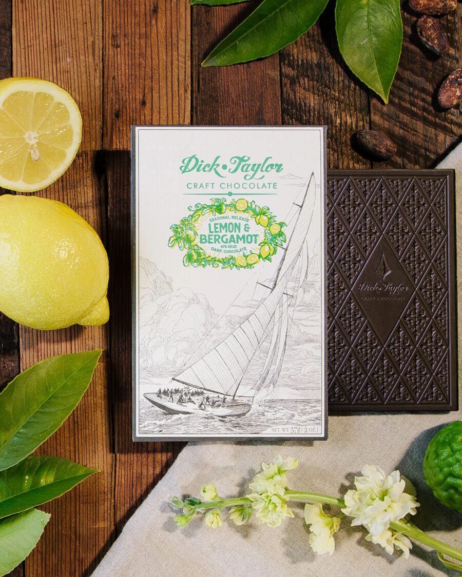 Dick Taylor Belize 65% Dark Chocolate Bar with Lemon & Bergamot