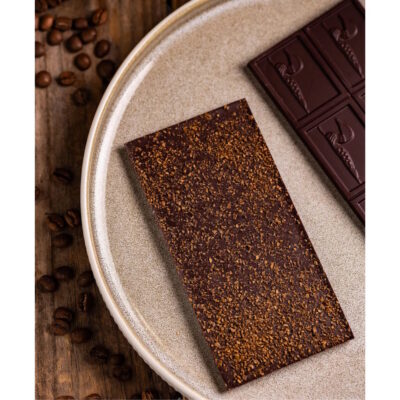 Loon Chocolate 70% Dark Chocolate Bar with Coffee (1) lifestyle