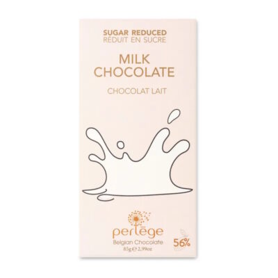 Perlège No-Sugar-Added 56% Milk Chocolate Bar