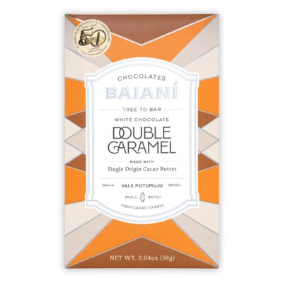 Baiani Brazil Double Caramel White Chocolate Bar