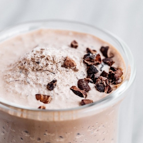 Guittard 61% Stevia Dark Chocolate Smoothie