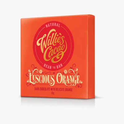 Willie's Cacao 65% Dark Chocolate Bar with Delicate Orange