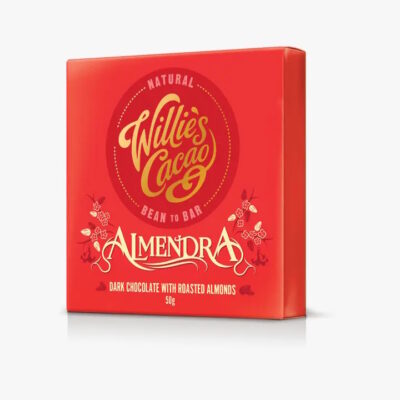 Willie's Cacao Almendra Venezuela 70% Dark Chocolate Bar with Roasted Almonds