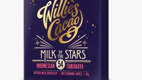 Willie's Cacao Milk of the Stars Indonesia 54% Milk Chocolate Bar