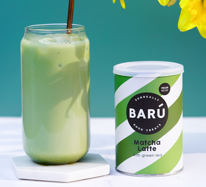 Barú Matcha Latte Drinking Powder Lifestyle (1)