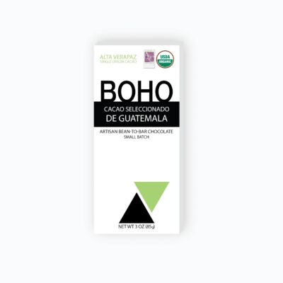BOHO Chocolate Alta Verapaz Guatemala 70% Dark Chocolate Bar