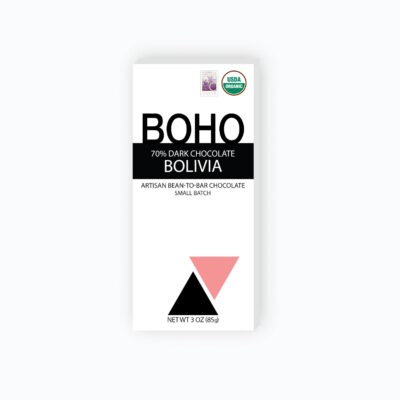 BOHO Chocolate Bolivia 70% Dark Chocolate Bar
