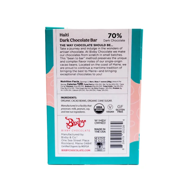 Bixby Chocolate Haiti Dark Chocolate Bar Lifestyle (3)
