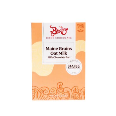 Bixby Chocolate Maine Grains Oat Milk Chocolate Bar Lifestyle