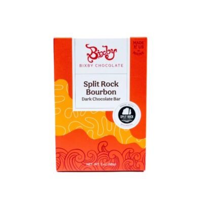 Bixby Split Rock Bourbon Dark Chocolate Bar Lifestyle
