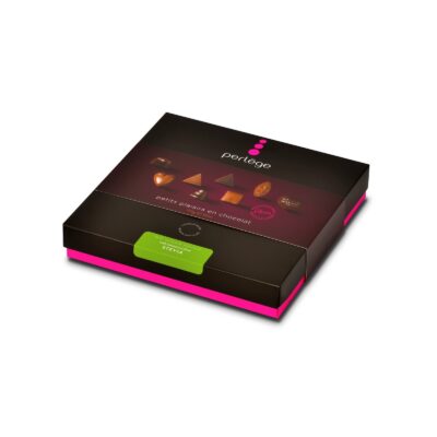 Perlège 16-Piece No-Sugar-Added Dark & Milk Chocolate Pralines Box