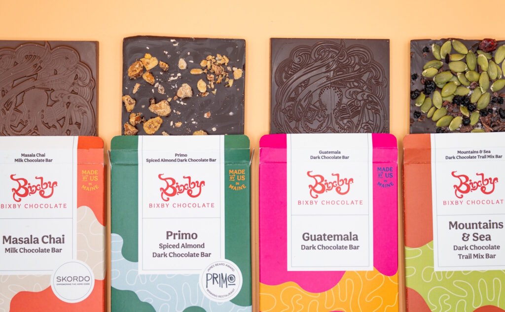 Bixby Chocolate Assorted Open Bar Lifestyle