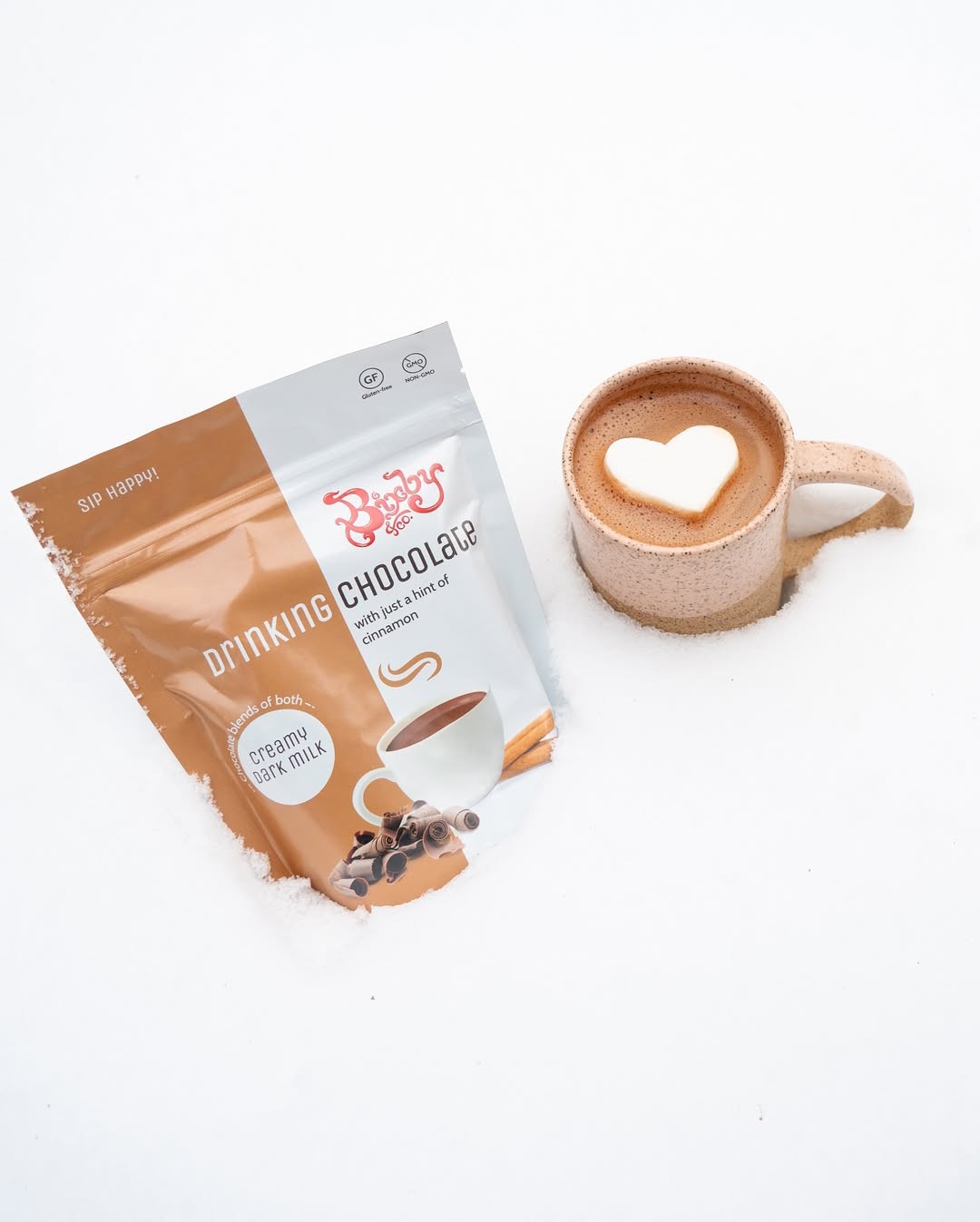 Bixby Chocolate Creamy Dark Milk Drinking Chocolate Lifestyle