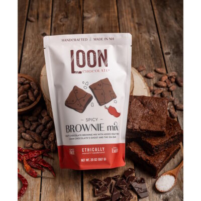 Loon Chocolate Spicy Brownie Mix Lifestyle