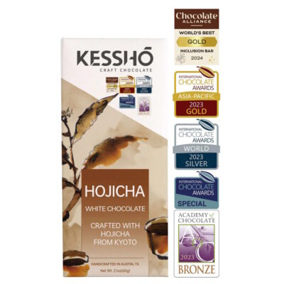 KESSHŌ Hojicha White Chocolate Bar