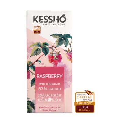 KESSHŌ Raspberry 59% Dark Chocolate Bar
