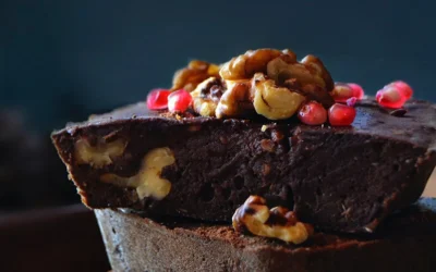 Ritual Raspberry Pistachio Brownies