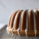 Guittard Vanilla Milk Chip Almond Bundt Cake
