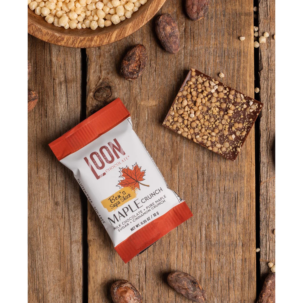 Loon Chocolate MINI Milk Chocolate Bar with Maple Crunch