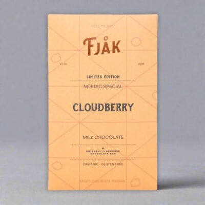 Fjak 50% Milk Chocolate Bar with Cloudberry