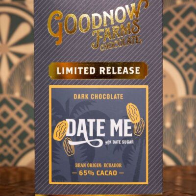 Goodnow Farms Date Me Ecuador 65% Dark Chocolate Bar with Date Sugar