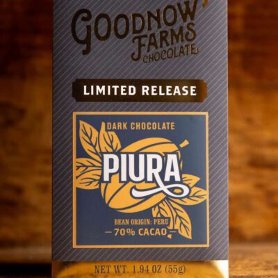 Goodnow Farms Limited Release Piura Peru 70% Dark Chocolate Bar