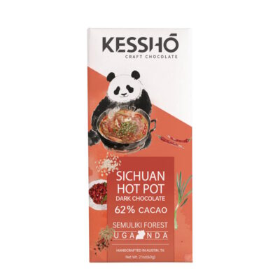 KESSHO Sichuan Hot Pot 62% Dark Chocolate Bar