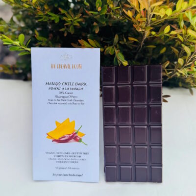 The Organic House O'Payo Nicaragua 70% Dark Chocolate Bar with Mango Chili