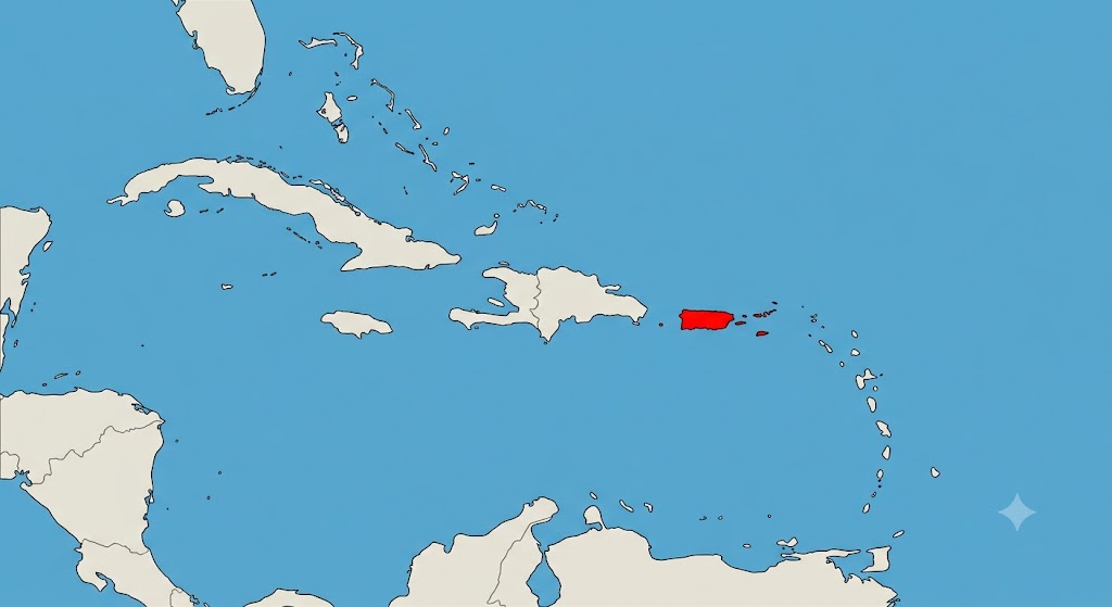 puerto rico vector Vietnam Map