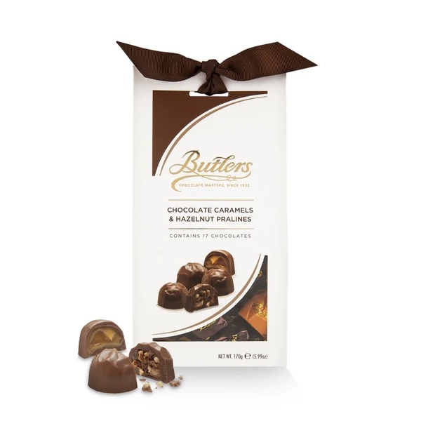 Butlers Chocolate Caramels & Hazelnut Pralines