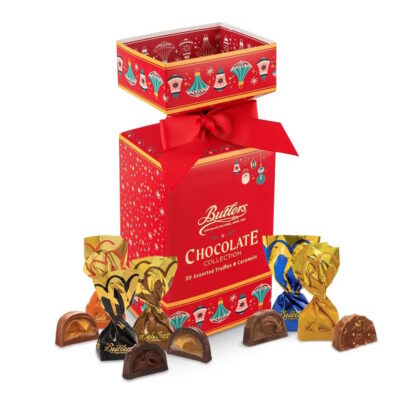 Butlers Festive Cracker with Assorted Chocolates & Truffles