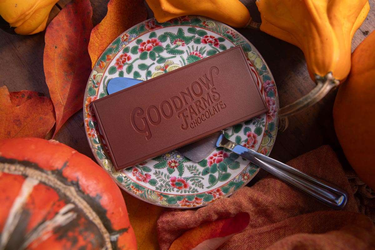 Goodnow Farms Limited Release Mexico 68% Dark Chocolate Pumpkin Pie Bar - Image 2