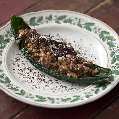 Willie’s Cacao – Porcini Cacao Risotto
